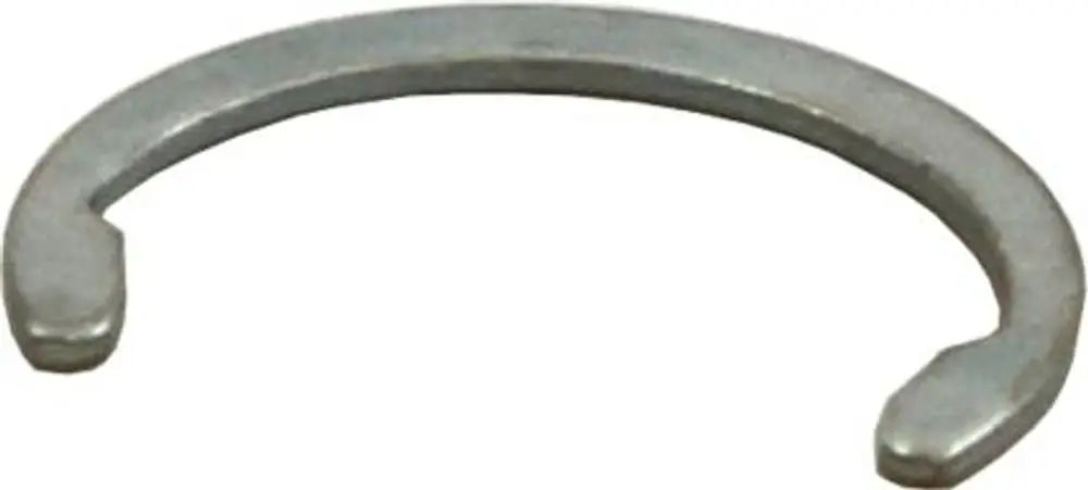 Sicherungsring mit einem gebogenen Design, hergestellt von Wolf, geeignet für mechanische Anwendungen zur Befestigung von Bauteilen.